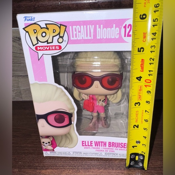 Super CuteFunko Pop Movies Legally Blonde Vinyl Figure Elle with Bruiser #1224 - Picture 3 of 9